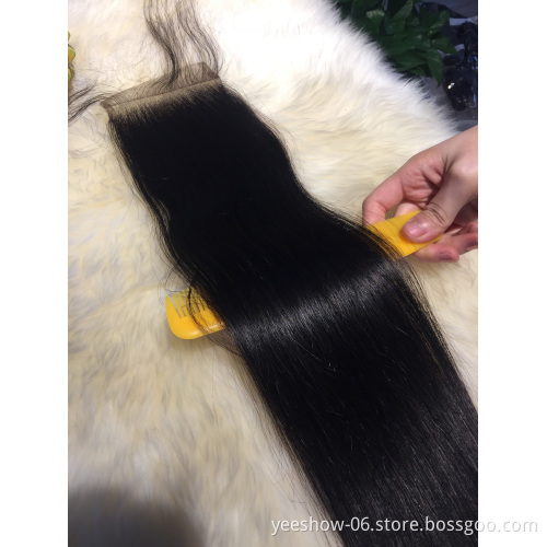 cuticle aligned  7a coloured  straight  with closure human weave  wholesale brazilian hair weave bundles